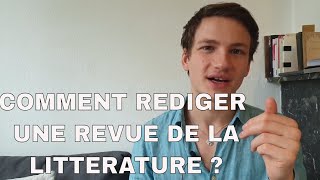 Comment rédiger une review ? | Conseils pour rédiger une review | écrire une revue de la littérature