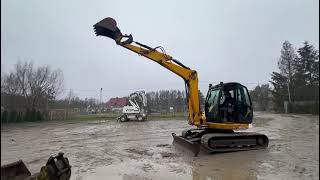 JCB 8080 MINI-KOPARKA 2005R. KM MASZYNY BUDOWLANE WWW.KMRENT.PL 56-300 MILICZ