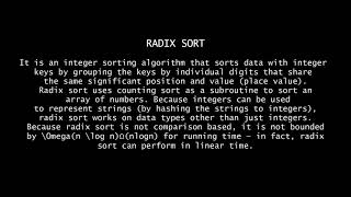 Types of Sorting Module 4