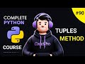Tuple Methods in Python | Complete Python Course Day90