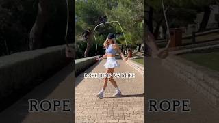 Rope jump vs rope  #ideas #knot #lifehacks #shorts #tiktok #viral #shortvideo #handmade #jumprope