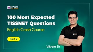 100 Most Expected TISSNET English Questions | TISS 2023 Preparation | TISSNET Previous Year Question