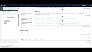 Grading Assignments in SpeedGrader: Finalizing Grades, Comments, and Turnitin Indicators