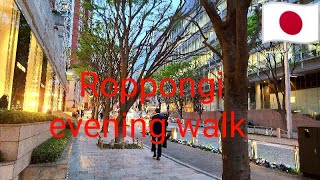 🌸【🇯🇵 Roppongi Hills Mohri Garden to　keyakizaka to Sakurazaka Evening walk  】a-walk around theTokyo