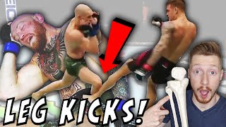 Why were Dustin Poirier's leg kicks so effective vs Conor McGregor? | UFC 257 Reaction