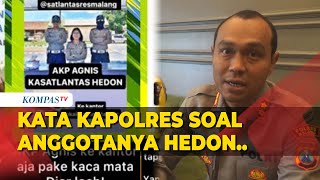 Kata Kapolres Malang Soal Viral Kasat Lantas Pamer Barang Mewah