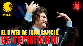 Milei "El Nivel de Ignorancia es Temerario" | Reacción ManuDirecto.
