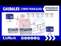 Cálculo de Caudal en Tubos Paralelos (Expresiones de Manning) | Hidráulica de Tuberías