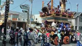 寺宿区　曳き廻し（式年神幸祭奉祝曳き廻し）