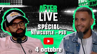 After Foot Live avec Nicolas VIlas et Houssem Loussaief /Newcastle - PSG (LDC, J2)