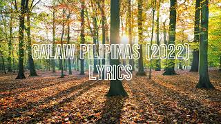 Galaw Pilipinas Lyrics