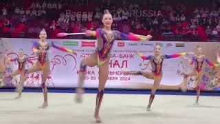 Russia Junior Group 10 clubs Alfa-bank Cup 2024 rhythmic gymnastics