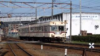 富山地鉄本線14720形 稲荷町駅到着 Toyama Chitetsu 14720 series EMU