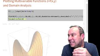 Multivariable Function Plotting and Domain Analysis Mathematica Demo