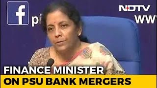 Punjab National Bank, Oriental Bank, United Bank To Be Merged: Nirmala Sitharaman