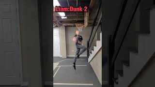 mini hoop dunk contest but you guys get to decide who wins!🔥 #basketball #shots