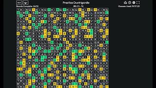 Duotrigordle Speedrun in 25.58s