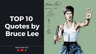 Bruce Lee's Top 10 Quotes for Ultimate Inspiration and Motivation