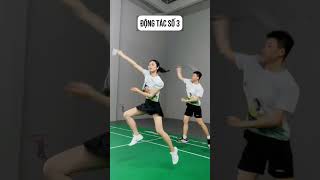 6 bước lùi đúng trong cầu lông  #caulong #badminton #sports