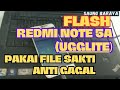 Tutorial Flash Firmware Rom Global Redmi Note 5a (ugglite) Versi Tanpa Finger Print