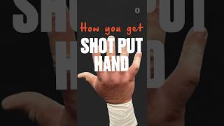 Yes, Shot Put Hand is a thing