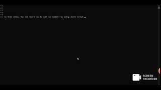 Add two numbers using shell script