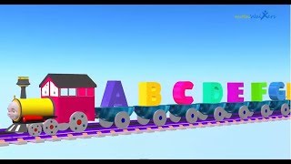 abc songs for children | train 3d songs | abc alphabet songs for children | children nursery rhymes