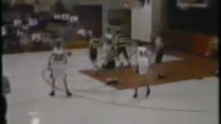 4th Quarter Aberdeen Roncalli Cavaliers vs Deuel Cardinals Boys Basketball 1/08/93