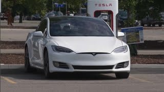 Продажи электромобилей Tesla снизились впервые за десятилетие