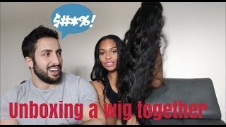 Unboxing a Kylie Jenner wig together!! NEVER AGAIN