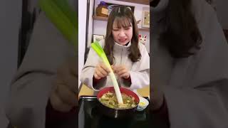 【大内宿でネギそばを食べる嫁】何度見てもニヤけてしまう。。。過去動画です。