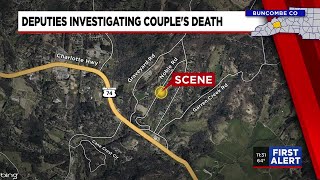 Deputies investigating after husband, wife found dead inside Buncombe County home