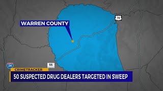 Nearly 50 suspected drug dealers arrested in Warren County