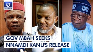 Enugu Governor Meets Tinubu, Asks For Nnamdi Kanu’s Release