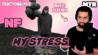 NF - My Stress Reactionalysis (reaction) - Music Teacher Analyses The Search Alb