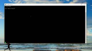 Bash Scripting tutorial for beginners 1 (Hello World)