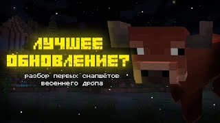 ОБНОВЛЕНИЕ ПРИРОДЫ? | Разбор новых снапшётов | Minecraft 1.22