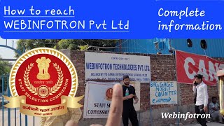 How to reach Webinfotron Technologies Pvt. Ltd. Ganga International School, SSC Exam Centre Delhi