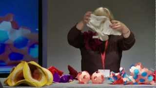 Crocheting Hyperbolic Planes: Daina Taimiņa at TEDxRiga