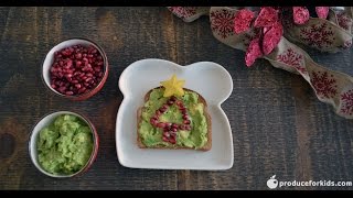 Holiday Avocado Toast