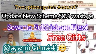 New update pothys swarnamahal gold saving Scheme 2024-2025 #pothys swarnamahal #goldchit #gold #save