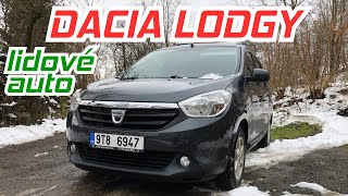 10 let staré auto s 66 000 km za 160 000 Kč? Recenze: Dacia Lodgy 2014 | 1.6 benzín | 60 kW