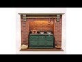 Dolls House Brick Stove Surround