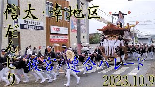 【Shida Danjiri Summary 2023.10.9】 #festival in　#Osaka#Japan)