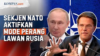 Mode Perang Sekjen NATO Lawan Rusia, \