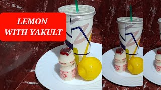 Business Idea | Lemon with Yakult | Tamang sukat ng lemon wit yakult