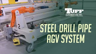 Drill Pipe AGV Transporting and Docking System