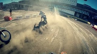 Eicma 2015 Motolive, Offlimits Supermoto Race report  - Flat Track \u0026 Supermoto