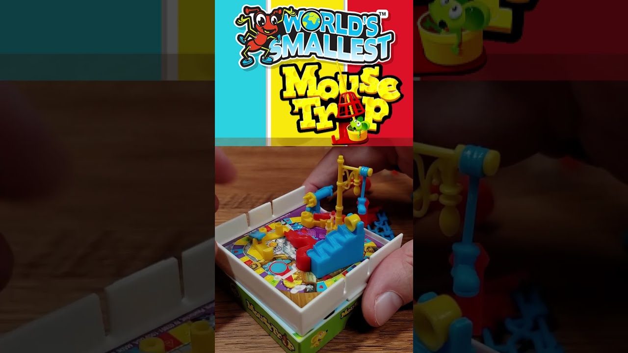 World's Smallest Mouse Trap Game Actually WORKS?!
