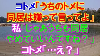 【スカッと】コトメ「うちのトメに同居は嫌って言ってよ」私「じゃあうちも同居やめてもいいんですよね？」コトメ「…え？」（スカッとレナちゃん）